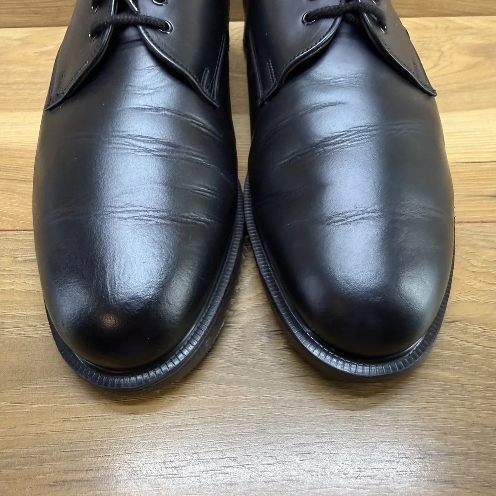 Dr Martens Vintage DM Raiders Shellys London Oxfords UK 8 US 9 Mens‎ Black